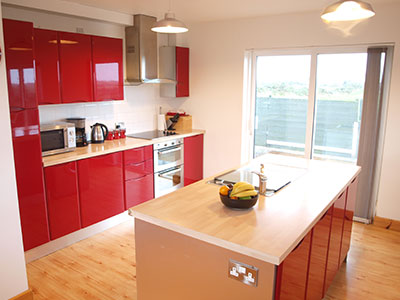 Kitchen at 8 Gables Self Catering Accommodation, Sligo, Ireland